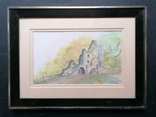 Vintage Landscape Watercolour