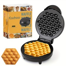 7" 1000W Bubble Waffle Maker