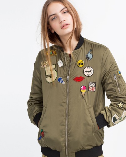Zara women khaki oversized - zara,