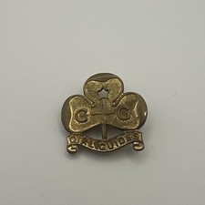 Girl Guide Metal Promise Badge