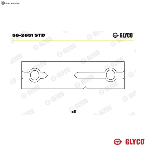 Bushing rocker arm 2651 std - bushing,