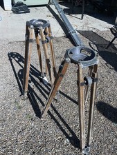 vintage wooden tripod ex BBC 