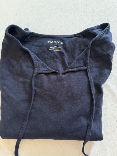 Talbots petites blue solid - talbots,
