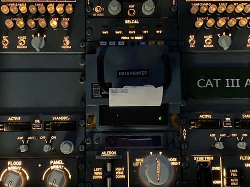 Boeing 737 style acars printer - boeing,