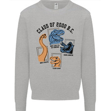 Class of 2000 BC Funny Dinosaur T-Rex Mens Sweatshirt Jumper