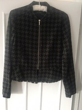 Zara Dogtooth Jacket size M