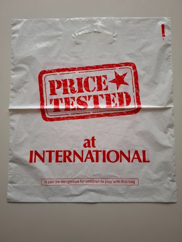 Collectable plastic carrier - plastic,