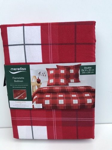 Meradiso red duvet flannelette - meradiso,
