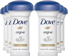 Dove Deodorant Stick Moisturising Cream Mushroom – Original - (Pack of 6)