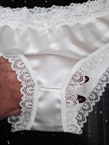 Bridal white silky - soft, glossy
