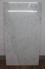 Baumhaus White Marble Top For Kitchen Island (CKI02B) *DAMAGED EDGES*