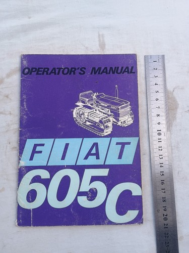 Fiat 605c crawler tractor - 605c,