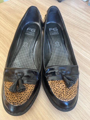 Leather ladies shoes size - , 7