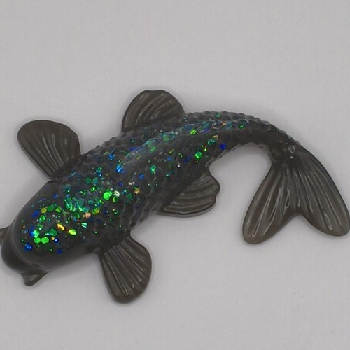 Homemade resin small koi - small,