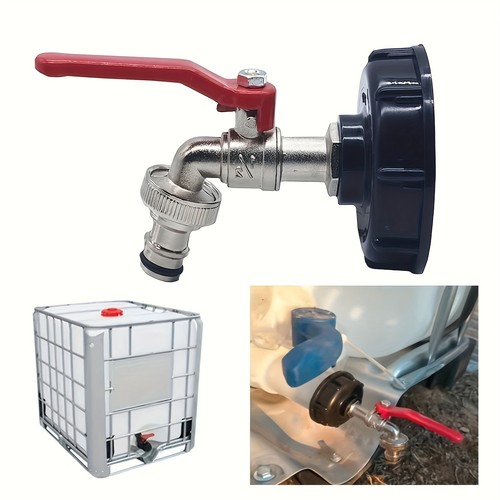 Ibc tote faucet adapter - tote, adapter-ball
