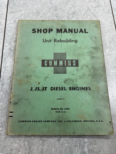 Cummins series diesel - j, js