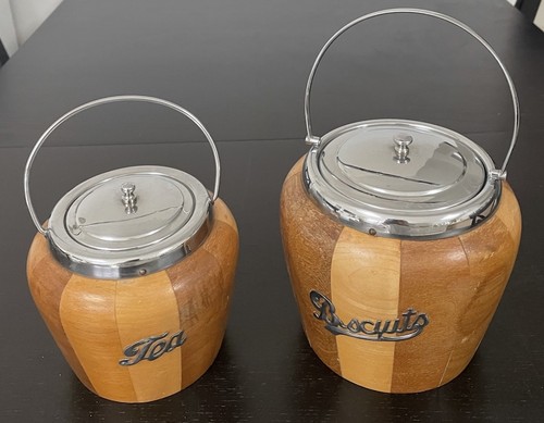 Vintage mid century wooden - vintage,