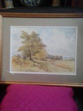Country Scene Watercolour