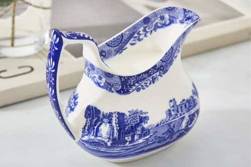 Spode blue italian - italian, milk