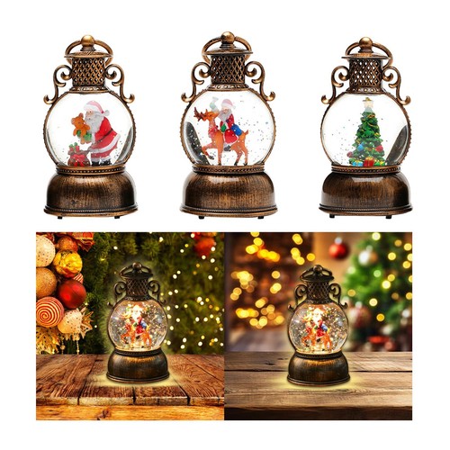 Musical christmas snow globes - musical,