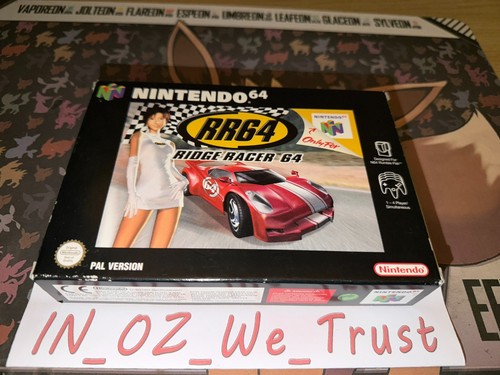 Ridge racer boxed - 64,