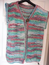 SALE--Hand Crochet Waistcoat
