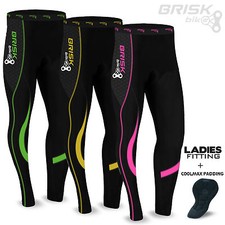 Ladies winter cycling - cycling, tights