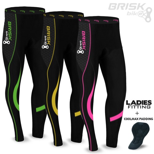 Ladies cycling tights padded - ladies,