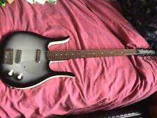 Danelectro Longhorn Baritone Electric Guitar ~ Blackburst