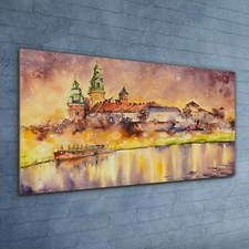 Painting Abstract River Boat
