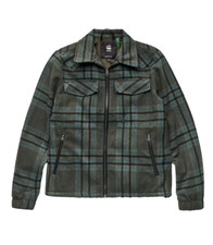 G-STAR MEN'S CHECK OVERSHIRT