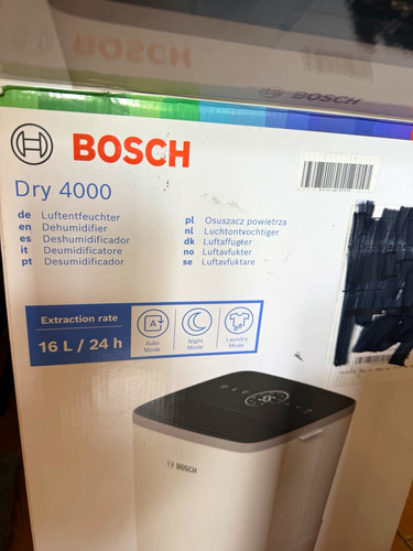 Bosch dry 4000 dehumidifier - 4000,