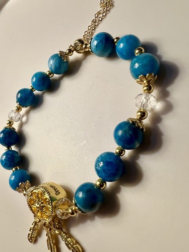 New handmade blue apatite - new,