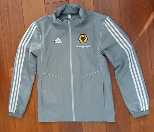 Adidas grey jacket wolves - adidas,