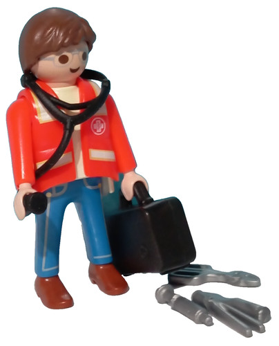 Playmobil figure doctor - doctor,