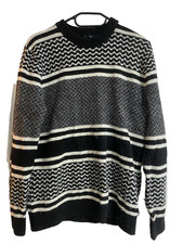 H&M Black And White Sweater