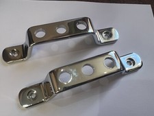 Classic Mini Interior Chrome DOOR PULLS ,pair BD8-D3-F