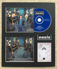OASIS - Signed Autographed -