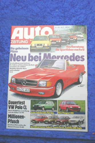 Car magazine amc eagle - 3/83,