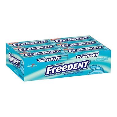 Freedent chewing gum pack - pack, of