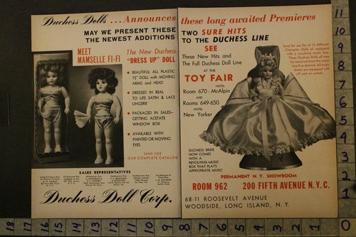 1950 mamselle doll - mamselle,