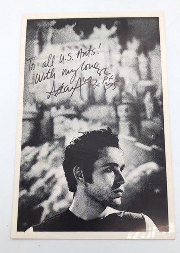 Adam ant signed autographed - adam,