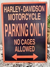 HARLEY DAVIDSON PARKING NO