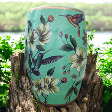 Chinese Ceramic Stool / Plant