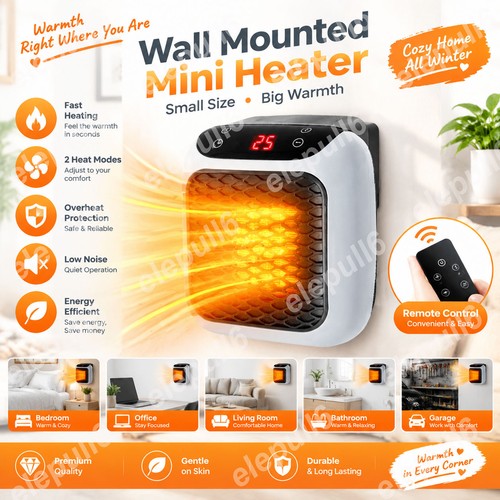 Electric space heater - electric, low