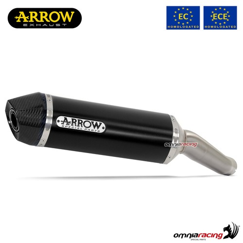 Arrow exhaust black approved