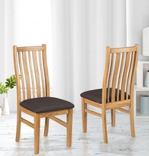Dining Chairs, Set of 2 Solid