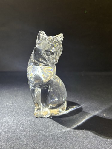 Vintage 1993 crystal cat lenox - 1993,