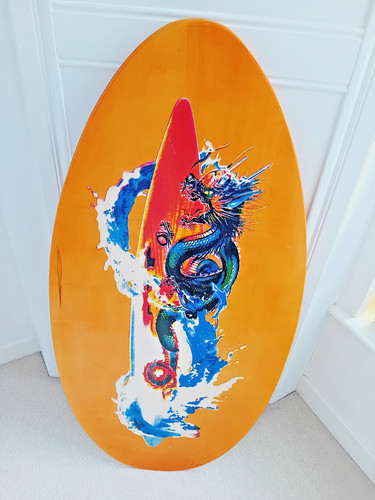 Skim lizard wooden board - skim,