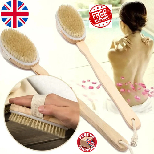 Wooden long handle body - long, brush